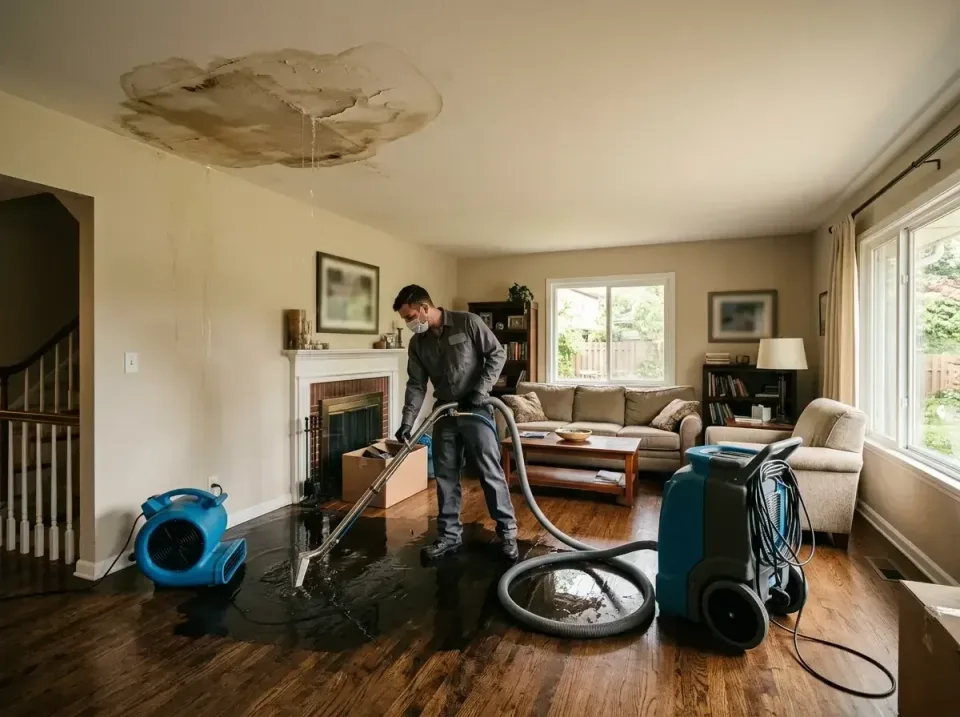 attic-pipe-burst-ceiling-drip-008 — frequently asked questions, Water Damage Restoration & Carpet Care in Slater-Marietta, SC